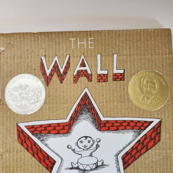 The Wall Growing Up Behind The Iron Curtain by Peter Sis, Hardcover - Picture 2 of 14